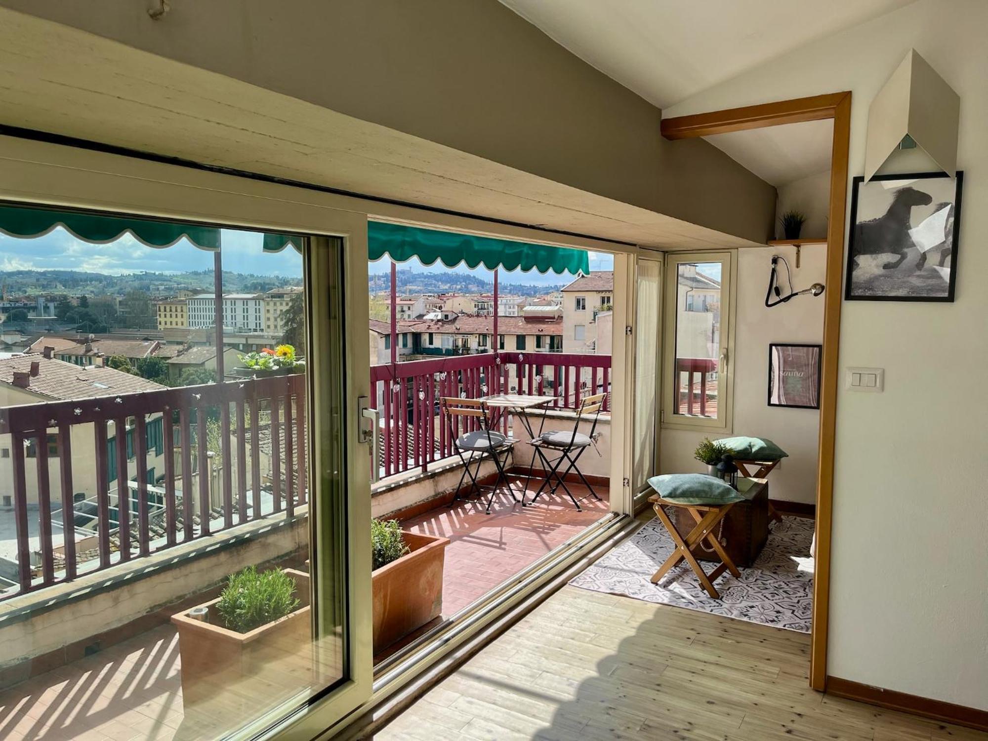 Settesanti Vintage Attic Apartment Florence Exterior photo